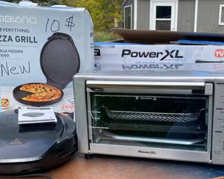 Air Fryer and Pizza Grill