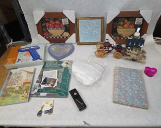 Small Collection of Misc. Vintage Stationery and Home Decor