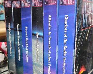 Incredible Mysteries VHS Collection - Estate Sales Warehouse (GR)