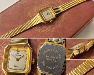Vintage Waltham Octagonal Quartz Ladies Watch - Potterville