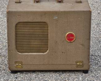 Vintage Kodak Kodascope Pageant Sound Film Projector with Speaker Case & Accessories