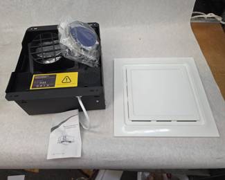 New in Box Nalle Ventilation Fans Bathroom Exhaust Fan w/ Light