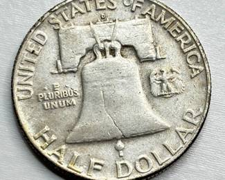 1961 D - Silver Franklin Half Dollar