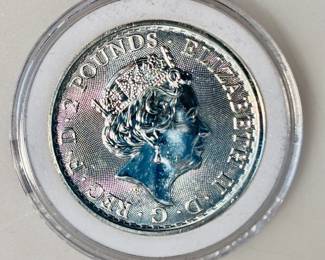 2017 1 oz - .999 Fine Silver Round Elizabeth II