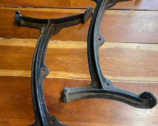 Cast iron legs