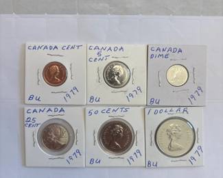 Canadian 1979 Mint Set