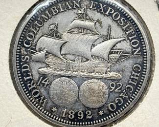 1892 - United States - Columbian Exposition - Silver Half Dollar