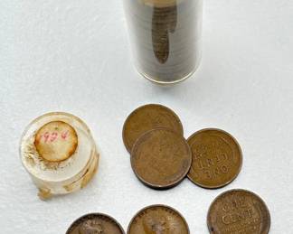 1924 - Full Date Roll - Lincoln Wheat Cents