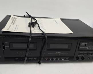 Optimus SCT-7500 Dual Cassette Deck