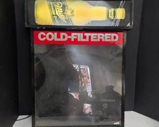 Miller Beer Lighted Sign