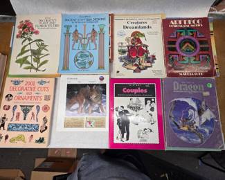 Small Collection of Vintage Art Deco Magazines and Books
