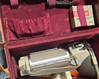 Polaroid Land Camera Model 80A Highlander w/ Original Box - Estate Sales Warehouse (GR)