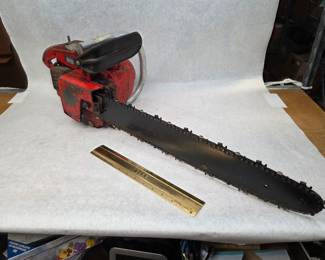 Vintage Homelite Super XL Gas Chainsaw
