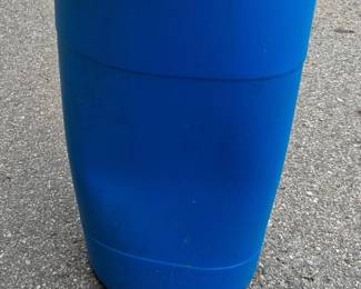 15 Gallon Blue Plastic Tight-Head Drum Container