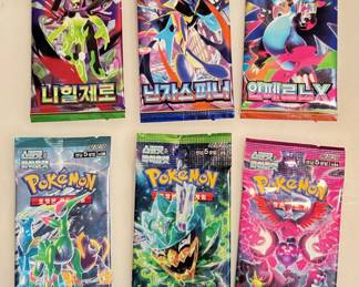 Lot of 6 Unopened Pokemon Card Packs - Includes 3 Mega Packs (3 of 3)