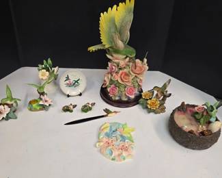 Hummingbird Figurine Collection