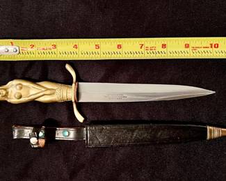 The Maiden Custom West German Dagger Leather Sheath