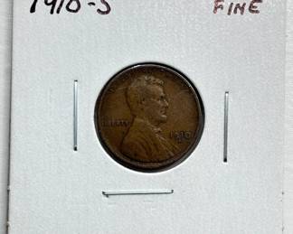 1910 S - Lincoln Cent