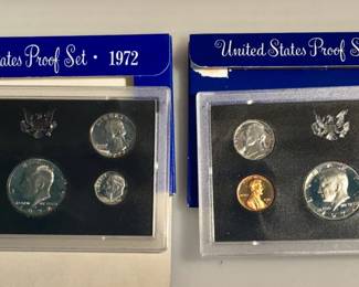 1971 / 1972 - United States Proof Sets (2 of 2)