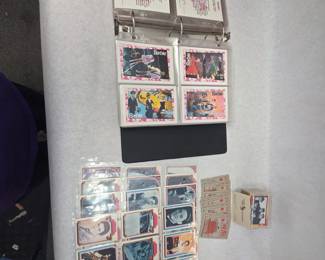 Collection of 200 Plus Barbie Cards, New Kids on The Block Cards, and Elvis Cards