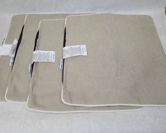 Set of 4 New Decorative Outdoor Water Repellent Throw Pillow Covers