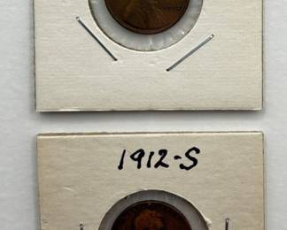 1912 / 1912 S - Lincoln Wheat Cents