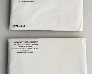 1970 / 1971 - SEALED - Uncirculated Coin Sets