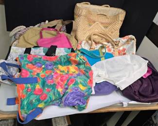 Large Lot of Miscellaneous Bags / Purses