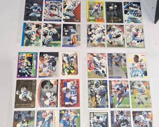 36 Barry Sanders Football Cards