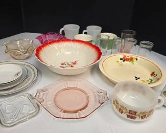 Collection of Vintage Glassware