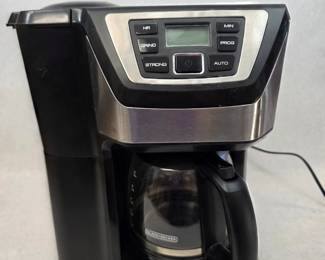 Black and Decker 12-Cup Mill and Brew Coffeemaker