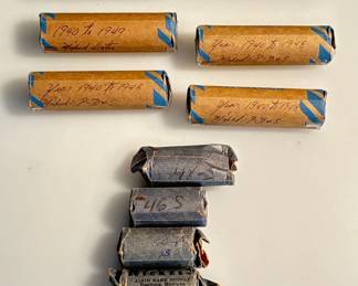 Over 11 Rolls of Marked 95% Early Date Lincoln Memorial Cents - Unsearched