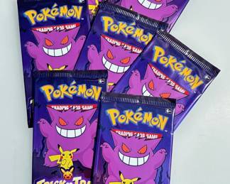 Lot of 8 - Unopened Pokemon Trick or Trade Card Packs