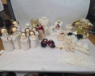 Vintage Christmas Ornaments & Decorations - Large Lot