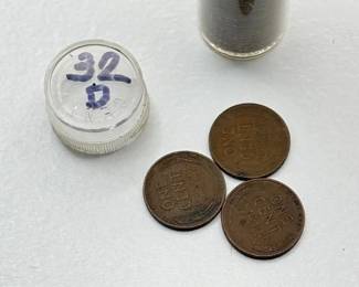 1932 D - Full Date Roll - Lincoln Wheat Cents