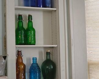 Vintage Glass Bottles