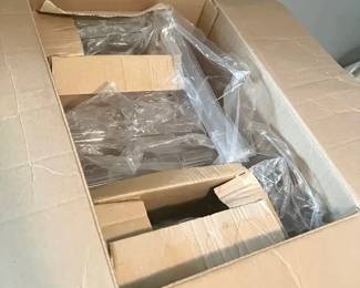 NIB Clear Acrylic Shelves