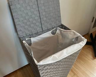 Lightweight Gray Laundry Hamper