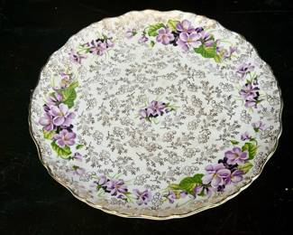Old Foley James Kent Staffordshire Plate