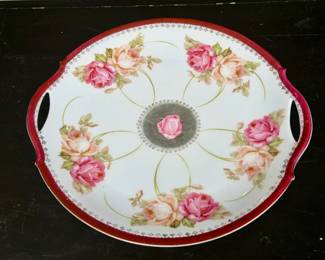 Prince Pegent China Bavaria Plate