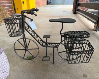 wrought iron garden decor