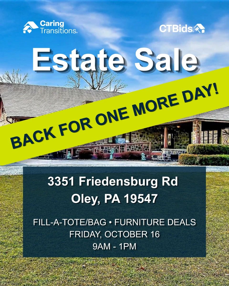 oley clearance sale ad