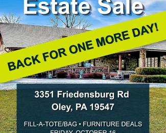 oley clearance sale ad