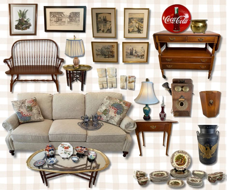 Betty Cox Estate Collage