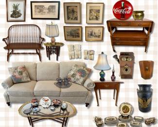 Betty Cox Estate Collage