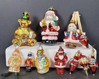 094 handblownglasschristmasornamentssan