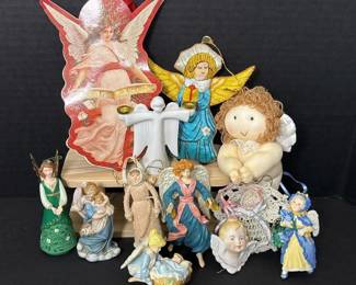151 assortedangelchristmasornaments