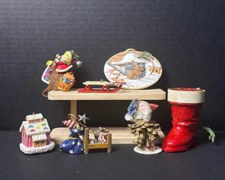 136 assortedchristmasornamentsincludingh