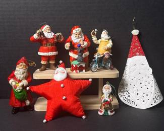 138 santaclauschristmasornamentcollectio