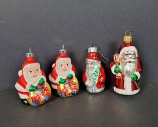 068 santaclausglasschristmasornamentsvi